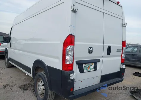 2023 Ram Promaster 2500 High Roof 159 Wb из США, поврежденный, VIN 3C6LRVDG5PE571757